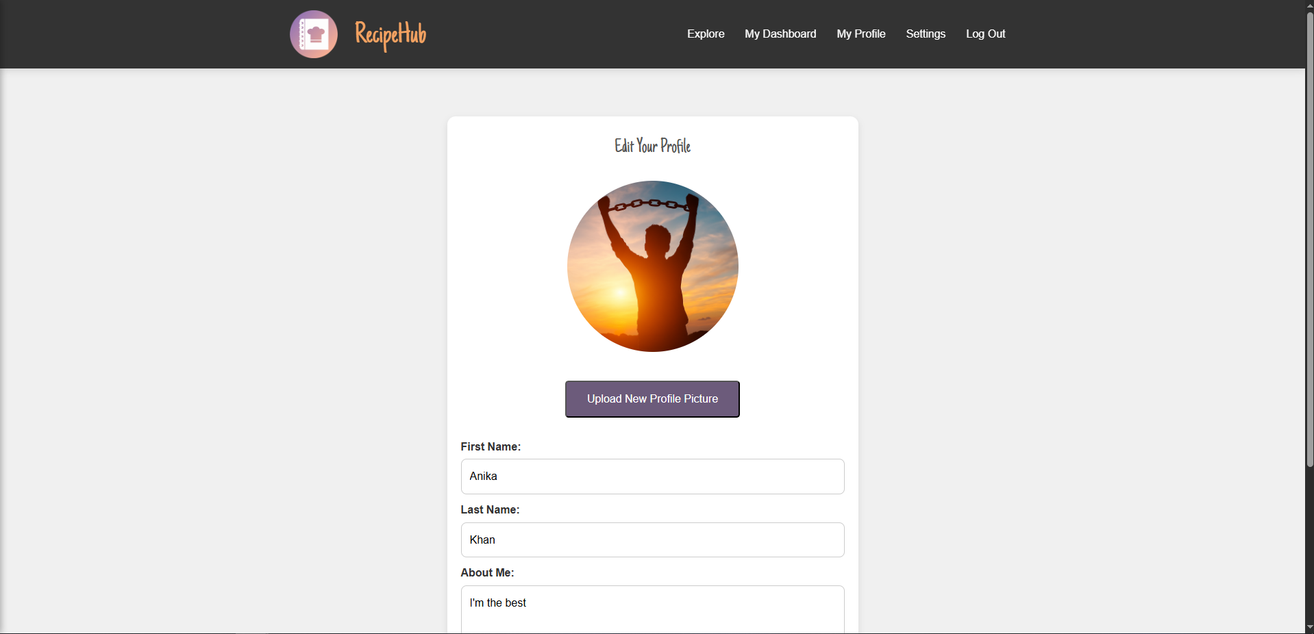 Explore Recipes